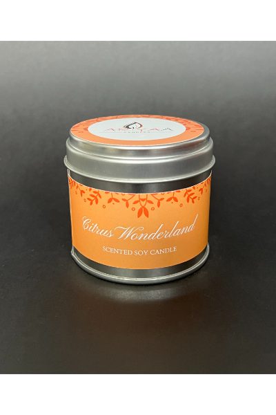 Soy Wax Tin Candle - Citrus Wonderland 